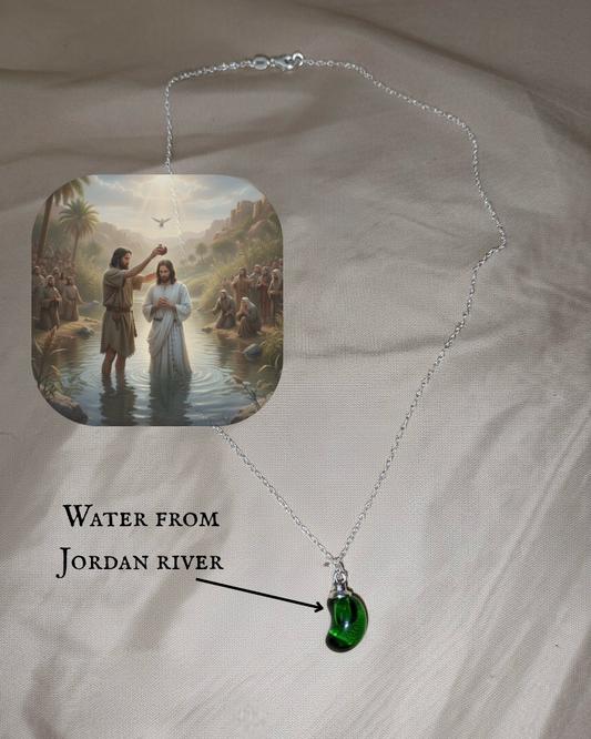 MEMONAR - Holy Water Necklace from the Jordan River