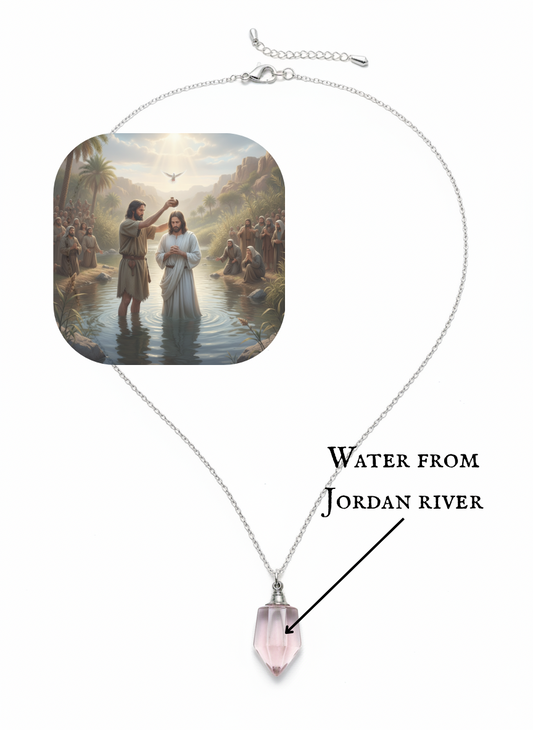 MEMONAR - Holy Water Necklace from the Jordan River